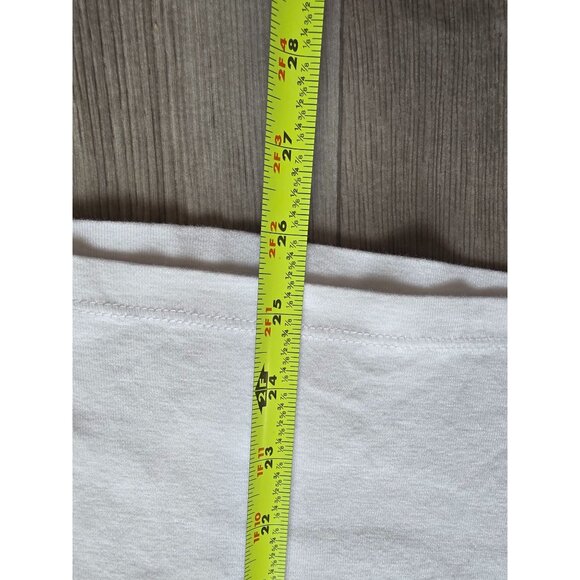 Chicos White Cotton Long Sleeve V-Neck Top Size 3. Xl - Picture 5 of 6